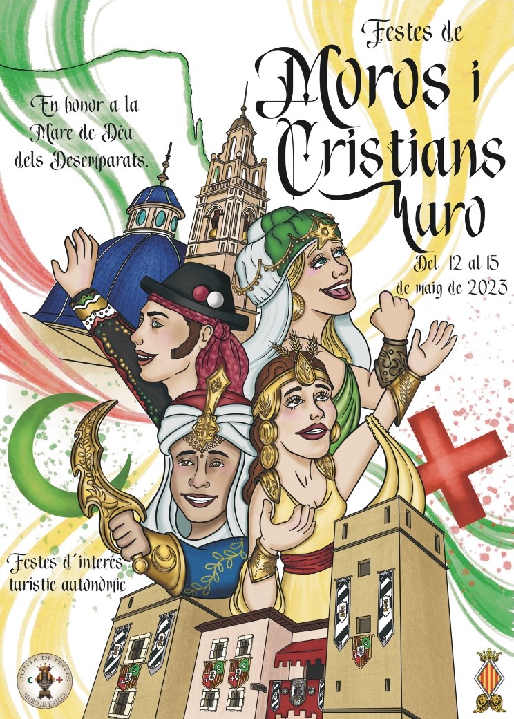 Fiestas de Moros y Cristianos en honor a la Madre de Dios de los Desamparados  